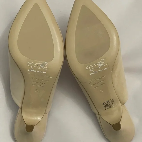 JENNI KAYNE Oiled Leather Kitten Heel Mule - SZ 6.5 - Picture 4 of 7